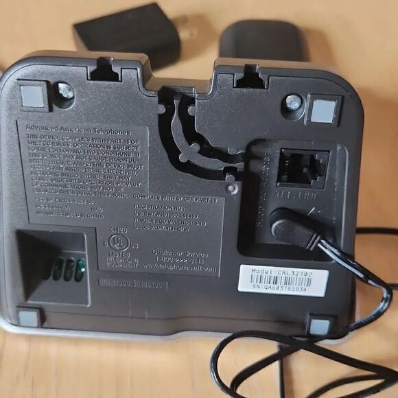 AT&T cordless phone digital answering system caller id CRL 32102 - Picture 4 of 4